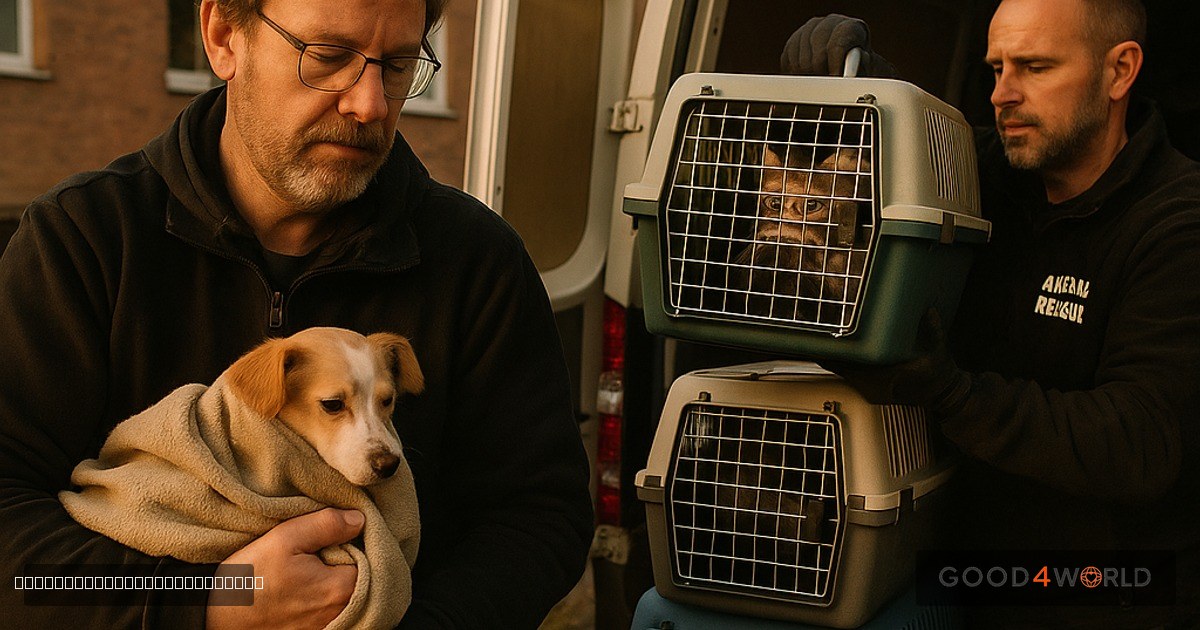 Tierisch starke Hilfe: Tierrettung bringt über 20 Katzen und einen Hund in Sicherheit